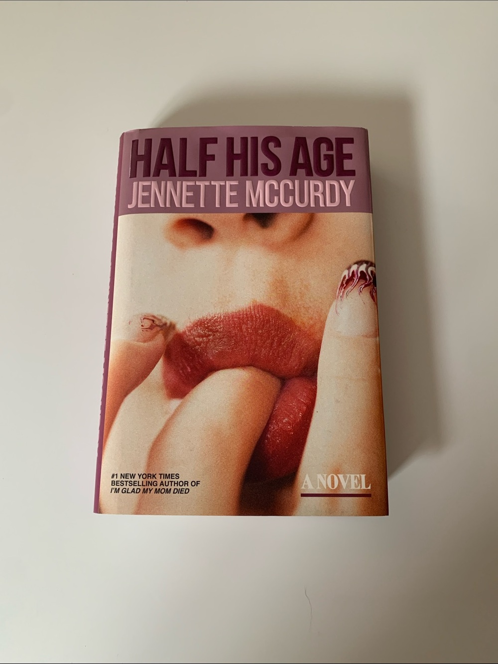 Barnes & Noble Half His Age - Pink and Red Cover